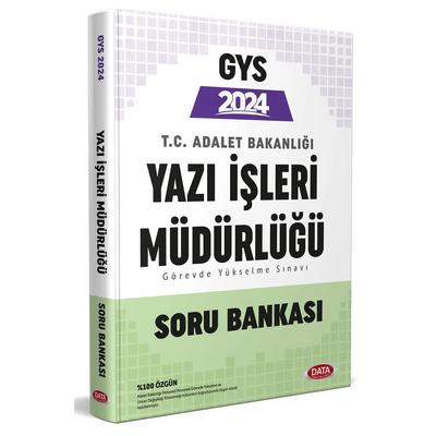Data Yayınları 2024 Adalet Bakanlığı Yazı İşleri Müdürlüğü GYS Soru Bankası