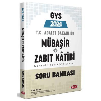 Data Yayınları 2024 GYS Adalet Bakanlığı Mübaşir ve Zabıt Katibi Soru Bankası