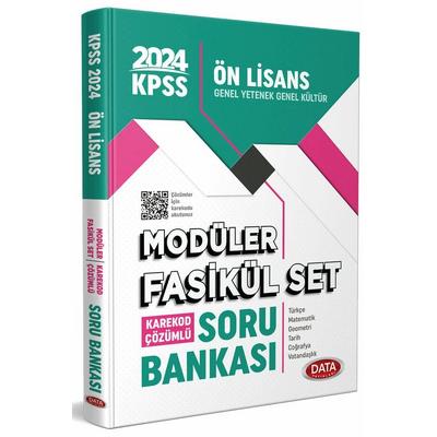 Data Yayınları 2024 KPSS Ön Lisans Soru Bankası Modüler Fasikül Set - Karekod Çözümlü