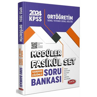 Data Yayınları 2024 KPSS Ortaöğretim Soru Bankası Modüler Fasikül Set - Karekod Çözümlü