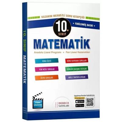 Derece Yayınları 10. Sınıf Matematik Seti