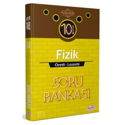 Editör Yayınları 10. Sınıf Fizik Özetli Lezzetli Soru Bankası