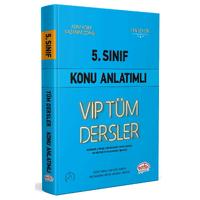 Editör Yayınları 5. Sınıf VIP Tüm Dersler Konu Anlatımı Mavi Kitap