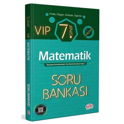Editör Yayınları 7. Sınıf VIP Matematik Soru Bankası