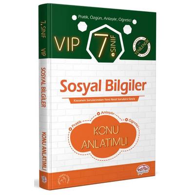 Editör Yayınları 7. Sınıf VIP Sosyal Bilgiler Konu Anlatımı