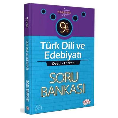 Editör Yayınları 9. Sınıf Türk Dili ve Edebiyatı Özetli Lezzetli Soru Bankası