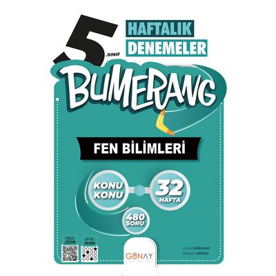 Günay Yayınları 5. Sınıf Bumerang 32 Haftalık Fen Bilimleri Denemeleri