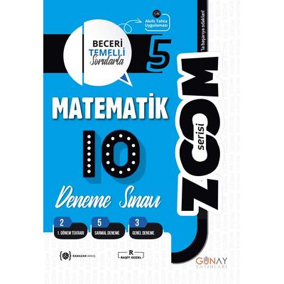 Günay Yayınları 5.Sınıf Zoom Matematik 10 Deneme