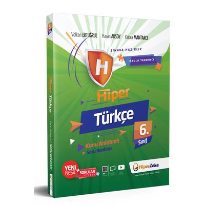 Hiper Zeka 6. Sınıf Hiper Türkçe Konu Anlatımlı & Soru Bankası