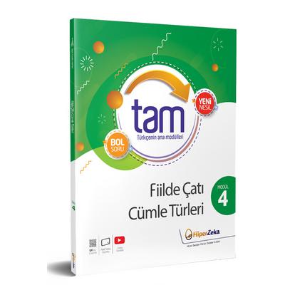 Hiper Zeka LGS 8. Sınıf TAM Türkçe 4 Teknik Analiz Modülleri & Fiilde Çatı ve Cümle Türleri