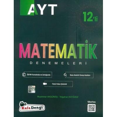 Kafa Dengi Yayınları Ayt Matematik 12 Li Deneme