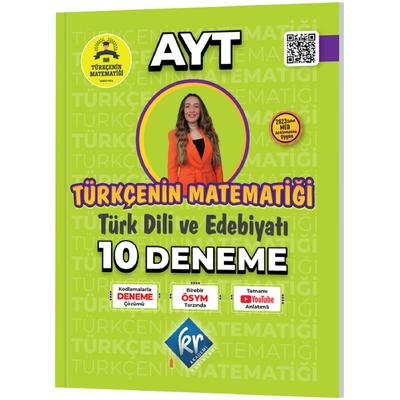 Kr Akademi Gamze Hoca Türkçenin Matematiği AYT Türk Dili ve Edebiyatı 10 Deneme 
