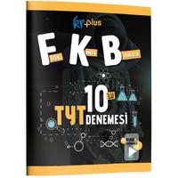 Kr Akademi Yayınları KR Plus Fizik-Kimya-Biyoloji FKB 10 TYT Denemesi 