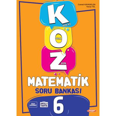 Kurmay Yayınları 6. Sınıf KOZ (Kolay – Orta – Zor) Matematik Soru Bankası