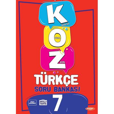 Kurmay Yayınları 7. Sınıf KOZ (Kolay – Orta – Zor) Türkçe Soru Bankası