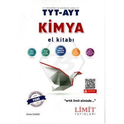 Limit Yayınları Tyt Ayt Kimya El Kitabı