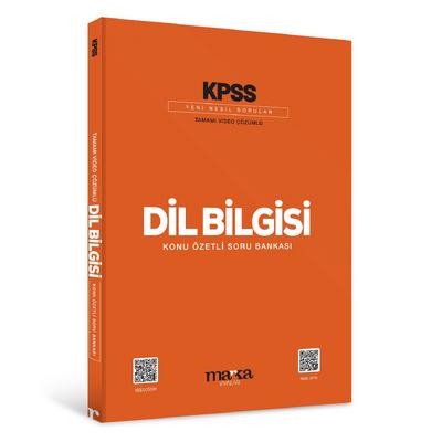 Marka Yayınları 2024 KPSS Dil Bilgisi Konu Özetli Yeni Nesil Soru Bankası Tamamı Video Çözümlü