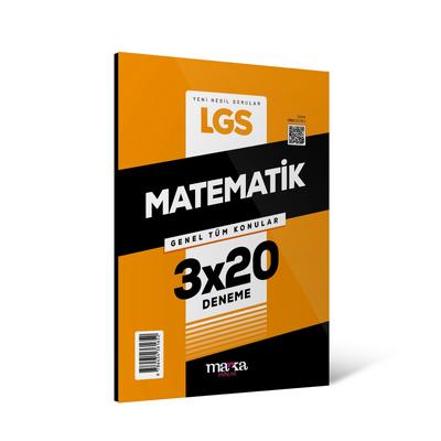 Marka Yayınları 2024 LGS 8. Sınıf Genel Tüm Konular Matematik 3 Deneme