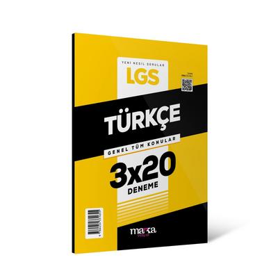 Marka Yayınları 2024 LGS 8. Sınıf Genel Tüm Konular Türkçe 3 Deneme