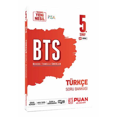 Puan Yayınları 5. Sınıf Türkçe BTS Beceri Temelli Soru Bankası