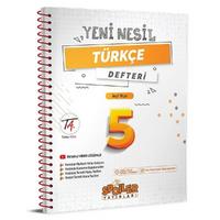 Spoiler Yayınları 5. Sınıf Yeni Nesil Türkçe Defteri