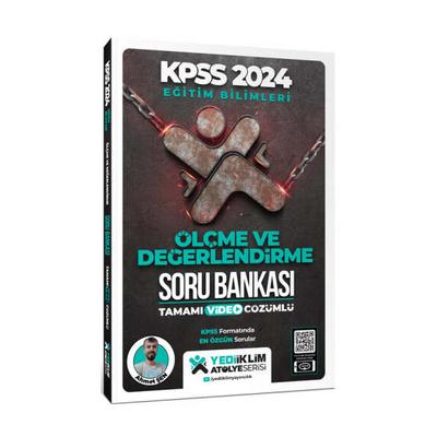 Yediiklim Yayınları 2024 Eğitim Bilimleri Atölye Serisi Ölçme Ve Değerlendirme Tamamı Video Çözümlü Soru Bankası 