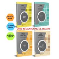 2026 LGS 8. Sınıf Çıkmış Sorular ve MEB Örnek Soruları Sayısal Sözel 4 Kitap 