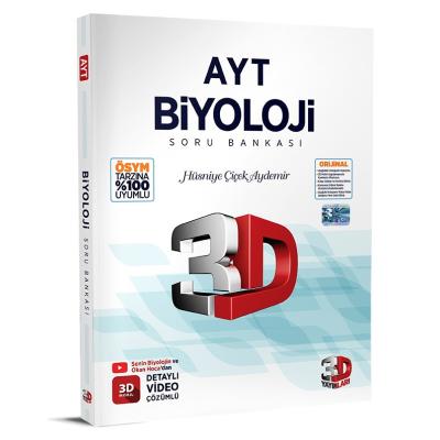3D Yayınları AYT Biyoloji Soru Bankası