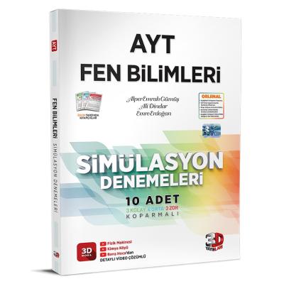 3D Yayınları Ayt Fen Bilimleri Simülasyon Denemeleri