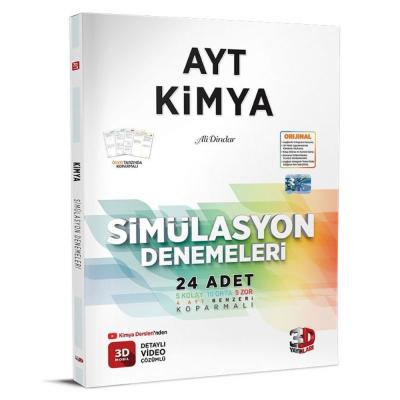 3D Yayınları Ayt Kimya Simülasyon 24 Deneme