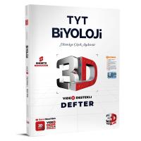 3D Yayınları Tyt  Biyoloji Video Destekli Defter