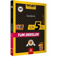 A Yayınları TYT AYT Tüm Dersler Son 5 Yıl Çıkmış Sorular 2019 - 2023