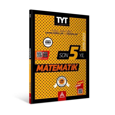 A Yayınları Tyt Matematik Son 5 Yıl  Çıkmış Sorular 20192023