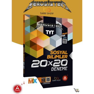A Yayınları  Tyt Sosyal Bilimler 20X20 Deneme Bekosistem Bekir Avşar
