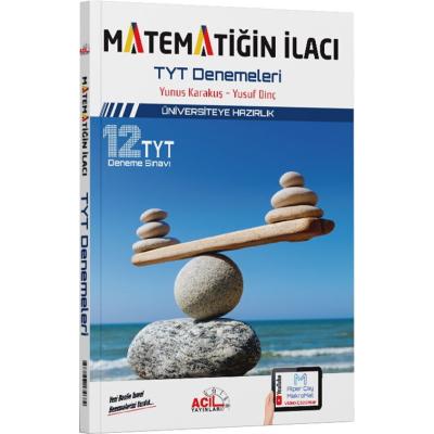 Acil Yayınları TYT Matematiğin İlacı Matematik Denemeleri
