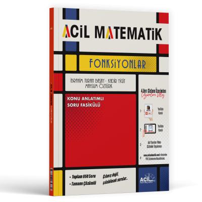 Acil Yayınları TYT Matematik Acil Fonksiyonlar