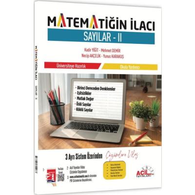Acil Yayınları Matematiğin İlacı TYT Acil Matematik Sayılar 2