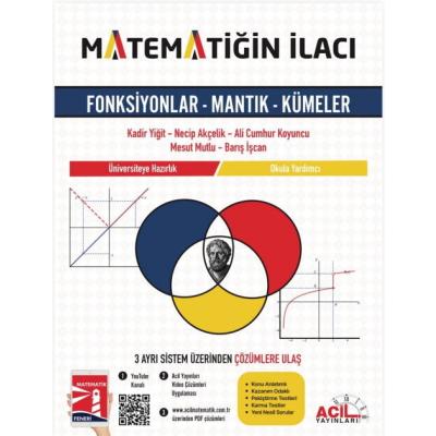 Acil Yayınları Matematiğin İlacı TYT Fonksiyonlar Mantık Kümeler