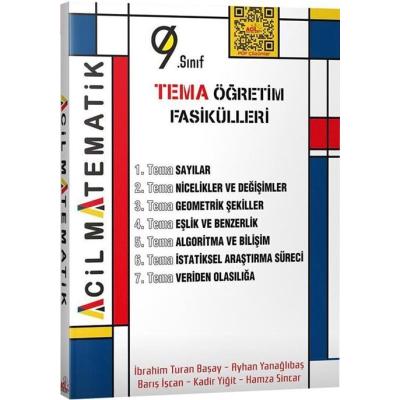 Acil Yayınları 9. Sınıf 2025 Matematik Tema Öğretim Fasikülleri