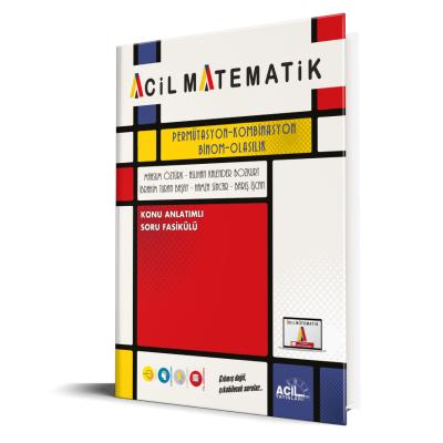 Acil Yayınları Matematik Permütasyon Kombinasyon Binom Olasılık