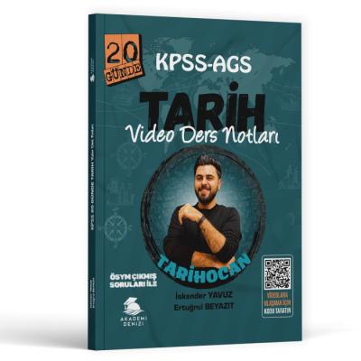 Akademi Denizi KPSS AGS Tarih Video Ders Notları