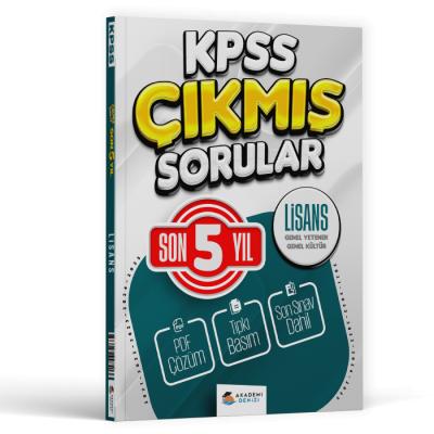 Akademi Denizi KPSS Genel Kültür Genel Yetenek Lisans Son 5 Yıl Çıkmış Sorular