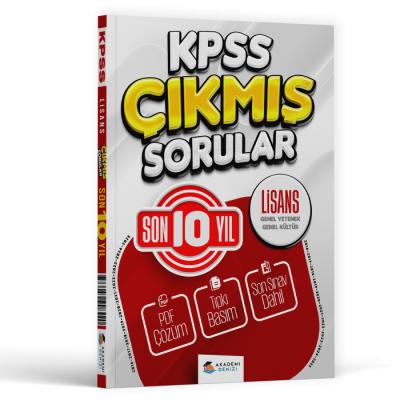 Akademi Denizi KPSS Genel Kültür Genel Yetenek Lisans Son 10 Yıl Çıkmış Sorular