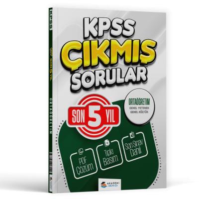 Akademi Denizi KPSS Genel Kültür Genel Yetenek Ortaöğretim Son 5 Yıl Çıkmış Sorular
