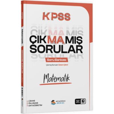 Akademi Denizi KPSS Matematik Çıkmamış Sorular Soru Bankası