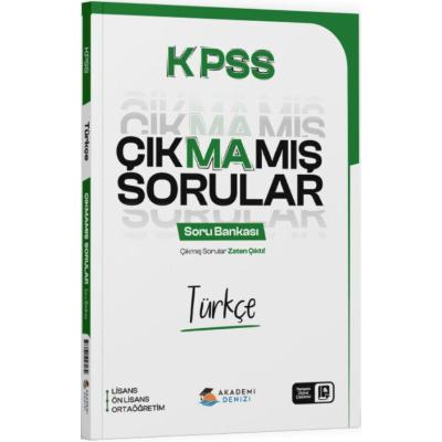 Akademi Denizi KPSS Türkçe Çıkmamış Sorular Soru Bankası