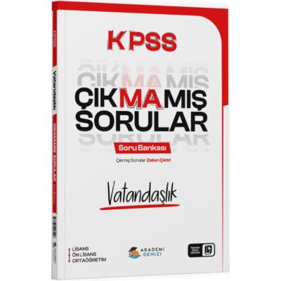 Akademi Denizi KPSS Vatandaşlık Çıkmamış Sorular Soru Bankası