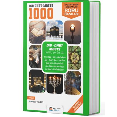 Akademi Denizi Diyanet İşleri 1000 Soru Bankası