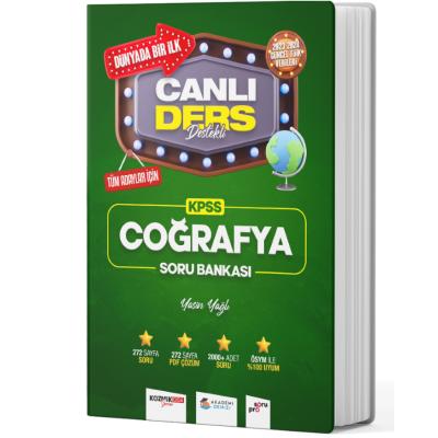 Akademi Denizi Kpss Coğrafya Soru Bankası