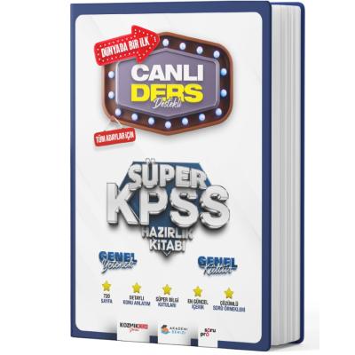 Akademi Denizi Kpss Genel Yetenek Genel Kültür Süper Hazırlık Kitabı